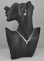 SREBRNY KOMPLET BIŻUTERII KRYSZTAŁY EL. SWAROVSKI pr.925 - Zdjęcie 4