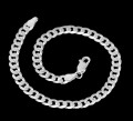 SREBRNA BRANSOLETKA PANCERKA  4.5 MM SREBRO 925 - Zdjęcie 4