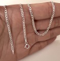 SREBRNY ŁAŃCUSZEK PANCERKA 2.5 MM SREBRO 925 - Zdjęcie 4