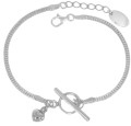 SREBRNA BRANSOLETKA TOGGLE + GRAWER pr.925 - Zdjęcie 6