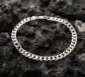 SREBRNA BRANSOLETKA PANCERKA 5.5MM SREBRO 925 - Zdjęcie 2