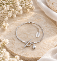 SREBRNA BRANSOLETKA TOGGLE + GRAWER pr.925 - Zdjęcie 3
